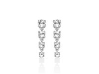 Orecchini Miluna Donna in Argento Topazio ERD3473